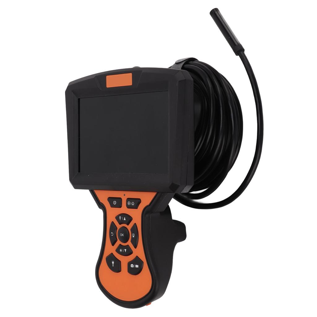 Industrial Endoscope 1080P 2MP Borescope Camera 3X Zoom 8mm Probe Waterproof for Pipe Sewer Drain