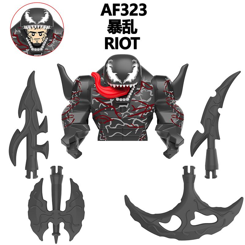 

Marvel Legends Карнаж Веном Блоки Кирпичики Анти-Веном Эдди Брок Для Игрушек Подарков Фигурки Экшн Строительные Блоки Для Детей