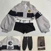 GACHIAKUTA Riyo Cosplay Costume Anime Reaper Full Set with Vest Shorts Waist Bag Halloween Christmas Plus Size Suit