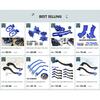 Motorcycle Chain Swingarm Chain Guide Slider Roller For Yamaha YZ250F YZ450F YZ125 YZ250 YZ250FX YZ450FX WR250F WR450F YZ WR