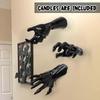 Fake Hand PVC Demon Hand Wall Mounted Creepy Design Ghost Claw Matte Finish Solid Body Spooky Prop Photo Background