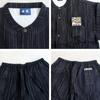 Cotton Shijira Weave Loungewear Set for Summer Pajamas Top and Bottom Set M L LL Cool Loungewear Jinbei Kimono 10000503 100% Men's Jinbei-style (JP,