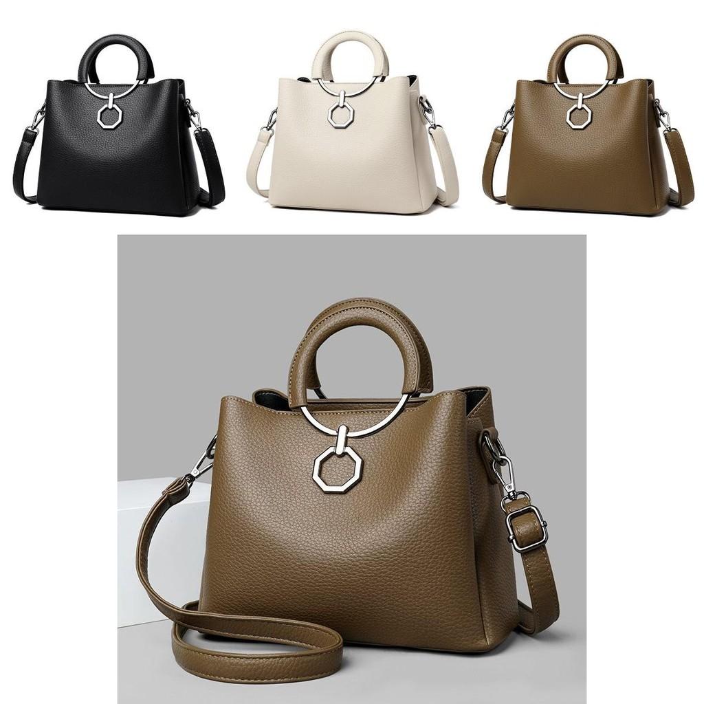 Stylish New 2023 Womens Tote Bag Versatile Mid-age Mom Handbag With Spacious Design