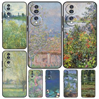 Claude Monet Coole Hülle für Honor Magic 5 Lite Pro 50 70 90 8X 9X X6 X7 X8 X9 Honor X6a X7a X8a X9a X9b Hülle