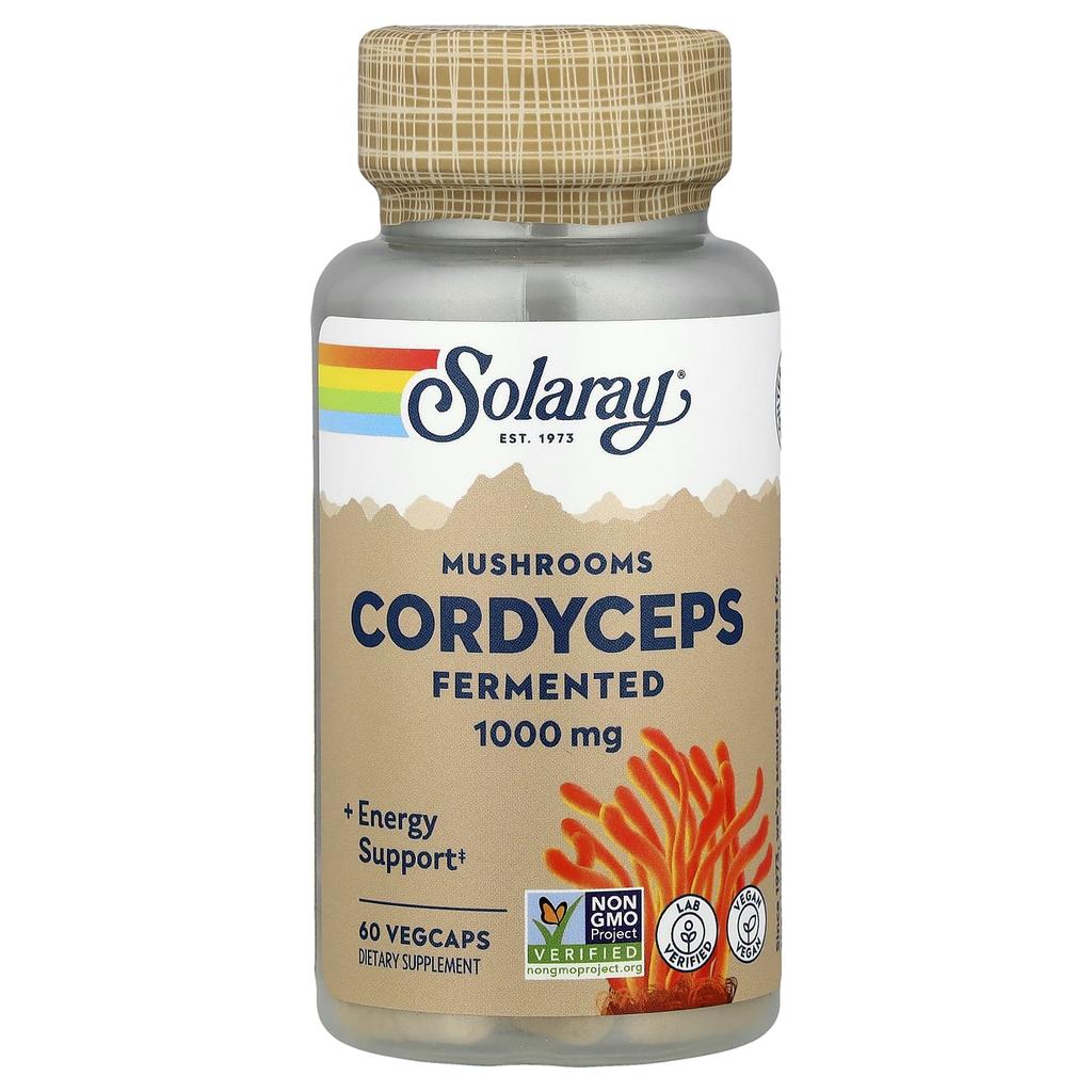 Cordyceps sinensis, fermented mushroom, 1,000 mg, 60 Veggie Capsules (500 mg per capsule)