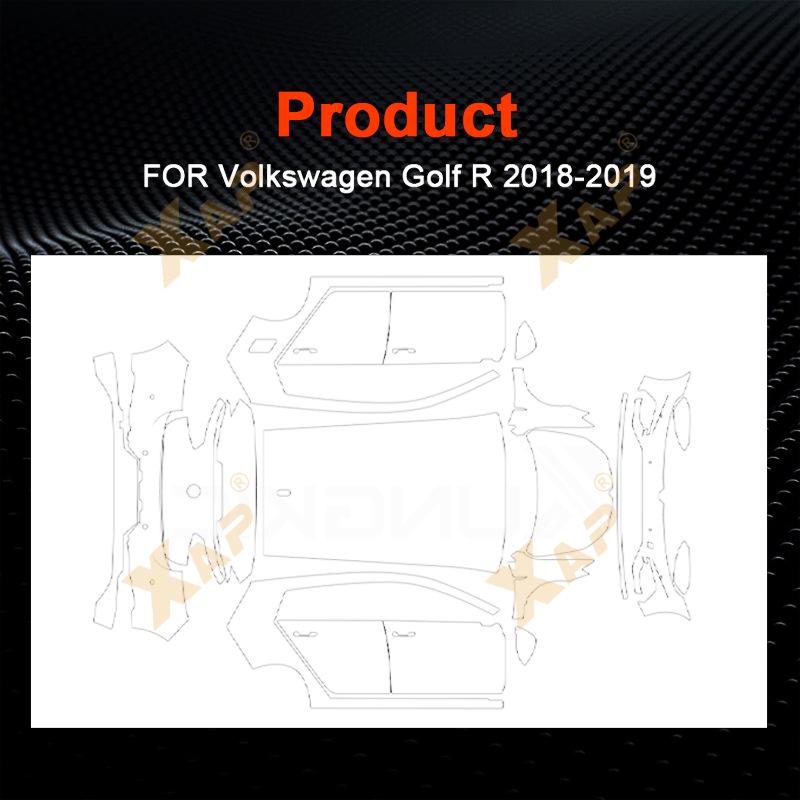 Volkswagen Golf R Invisible Anti-Scratch Paint Protection Film