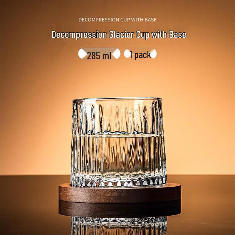 FANKAQI Luxury Crystal Whiskey Glass Set