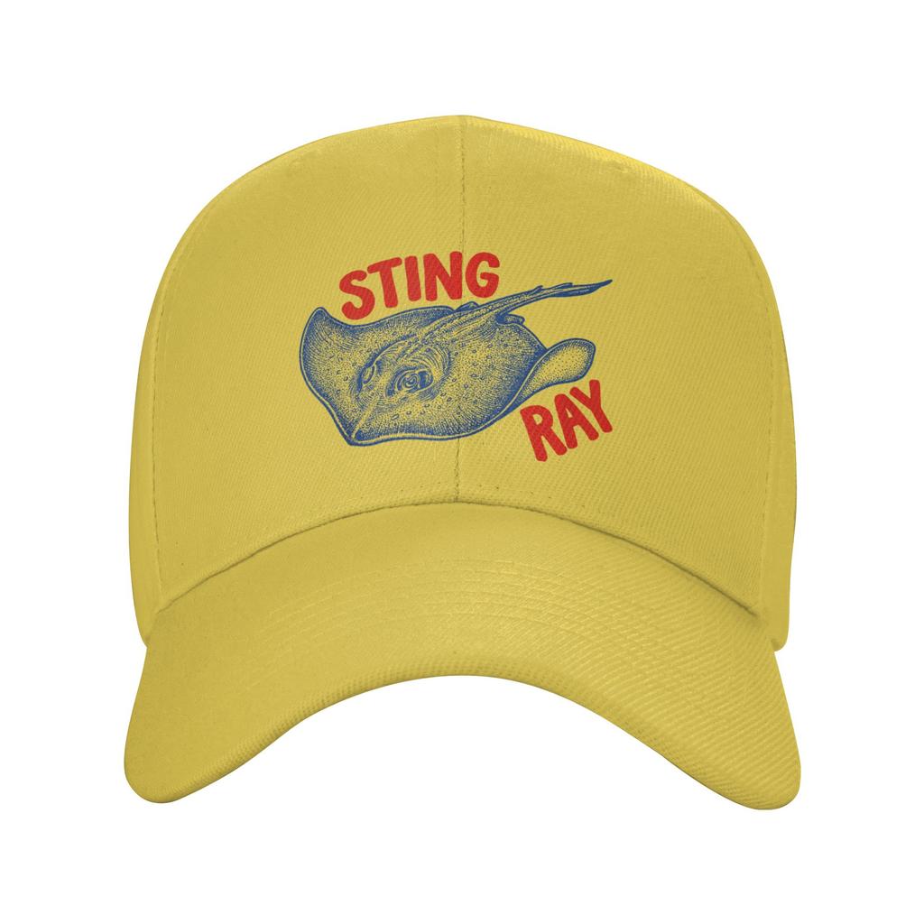 Summer Sting Ray Singray Baseball Cap  Running Hippie Street Style Print Sun Trucker Hat FeUnisex Unisex Breathable Baseball Caps