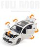 1:24 TOYOTA AVALON Toy Car For Children Diecast Metal Model Miniature Sound Light Doors Openable Collection Gift For Kids
