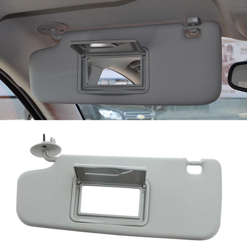 Car Interior Sun Visor For Chevrolet Chevy Sonic 2012-2020 Spark 2013-2022 Aveo 2011-2015 Daewoo Matiz Panel With Makeup Mirror