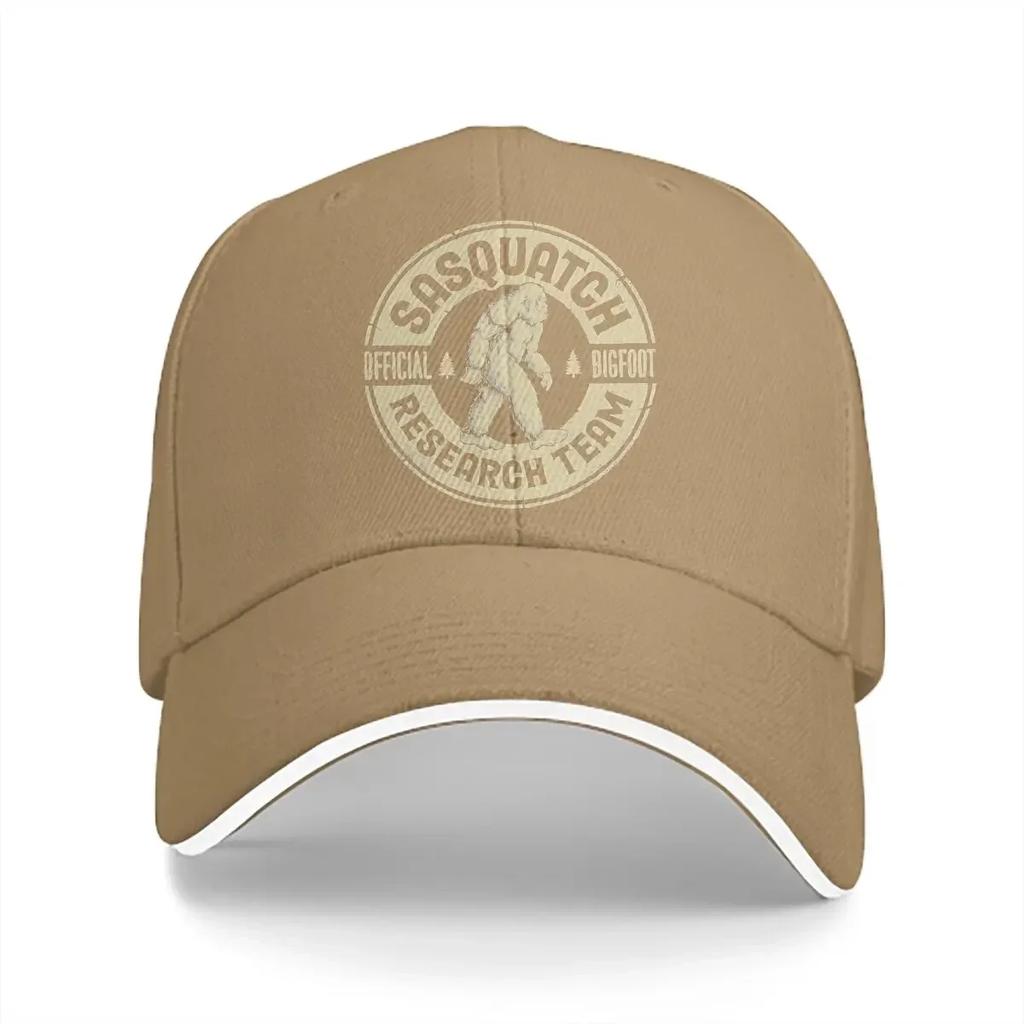 Pure Color Dad Hats Research Team Vintage Women's Hat Sun Visor Caps Bigfoot Sasquatch Peaked Cap
