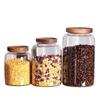High Borosilicate Glass Sealed Jar Large Capacity Home Tea Coffee Storage Container Kitchen Organizing Jar