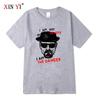2pcs Mens Tshirt 100 Cotton Short Sleeve Breaking Bad Heisenberg Print Men Tshirt Casual Tshirt Cool Tshirt Male Tees Top