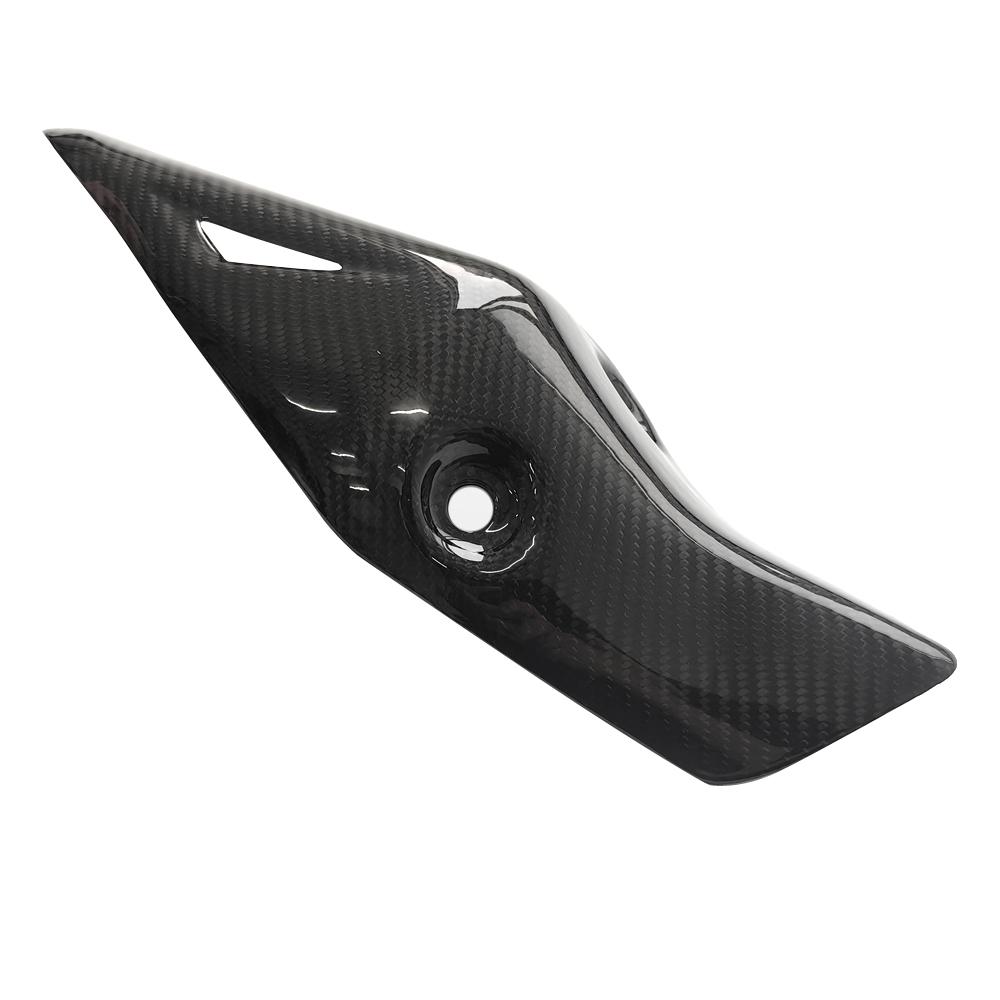 Carbon Fiber Motorcycle Exhaust Muffler Protection Cover for Kawasaki ZX-10R ZX-10RR 2021-2026