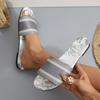 Fashion Luxury Sandals Summer Women Slippers Fashion Designers Sandals Vacation Beach Shoes Color Matching  Ladies Flats Slippers Slides