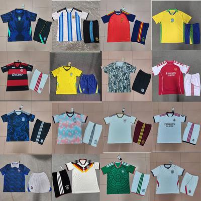 Football Jersey Set Italy, England Arsenal Brazil Mexico Germany France Argentina Jersey