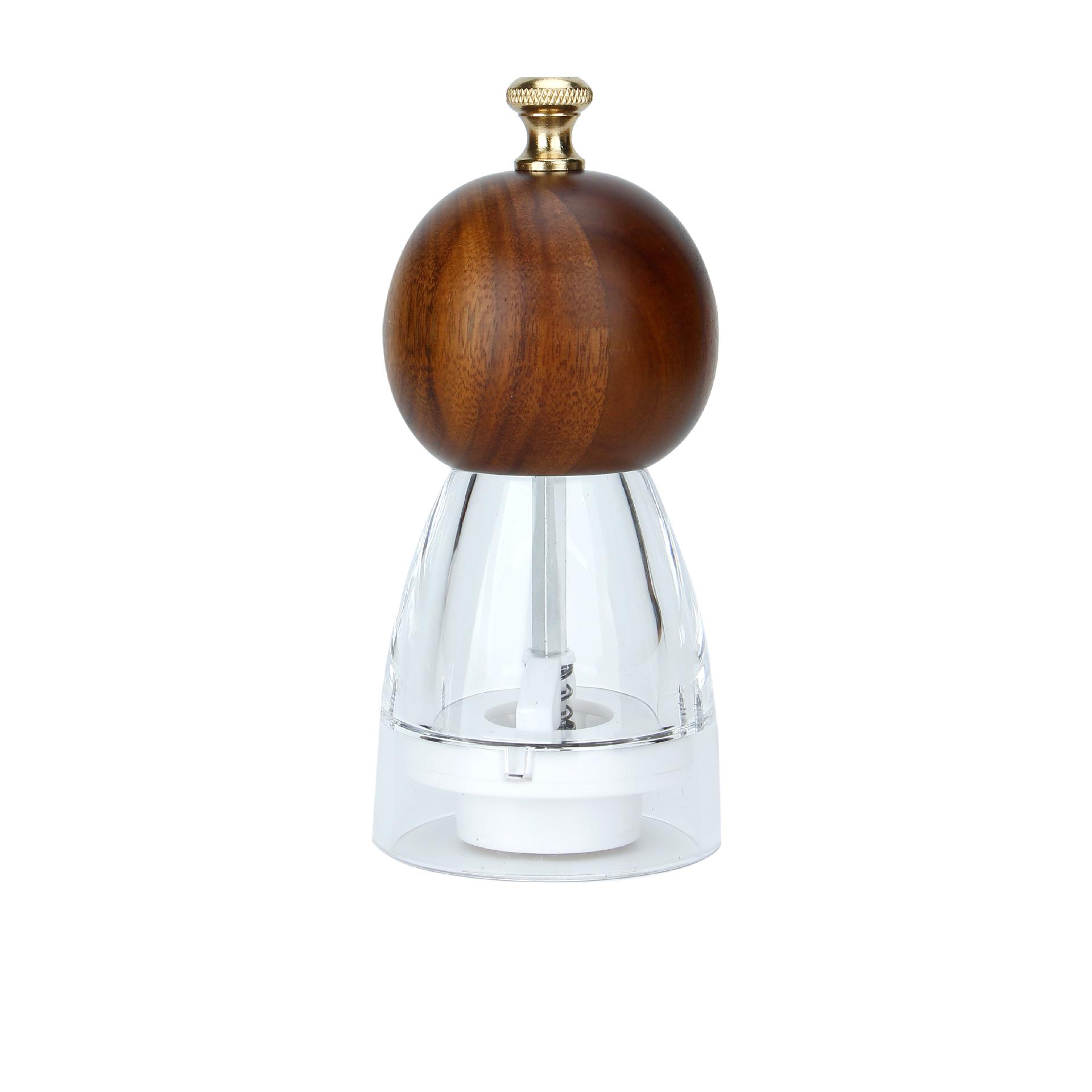 Manual Black Pepper and Sea Salt Grinder - Freshly Ground Sichuan Pepper Spice Bottle