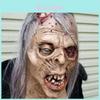 Latex Zombie Mask For Halloween Costume And Haunted House Parties