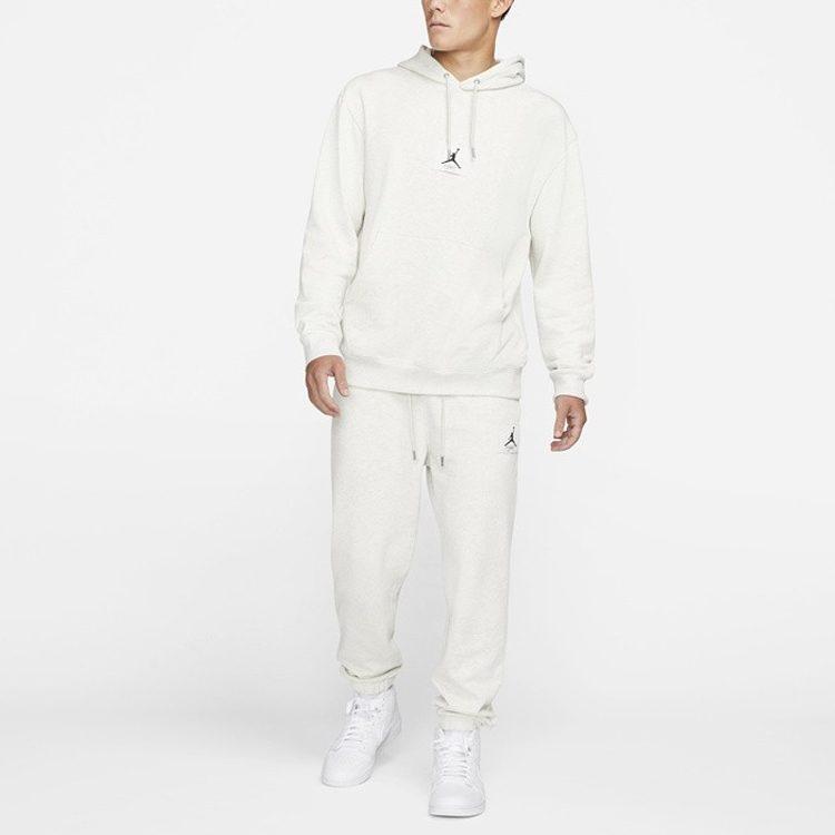 Jordan Flying Man Knitted Sweatpants Men's Gray Thickened Cuffed Pants DA9813-141