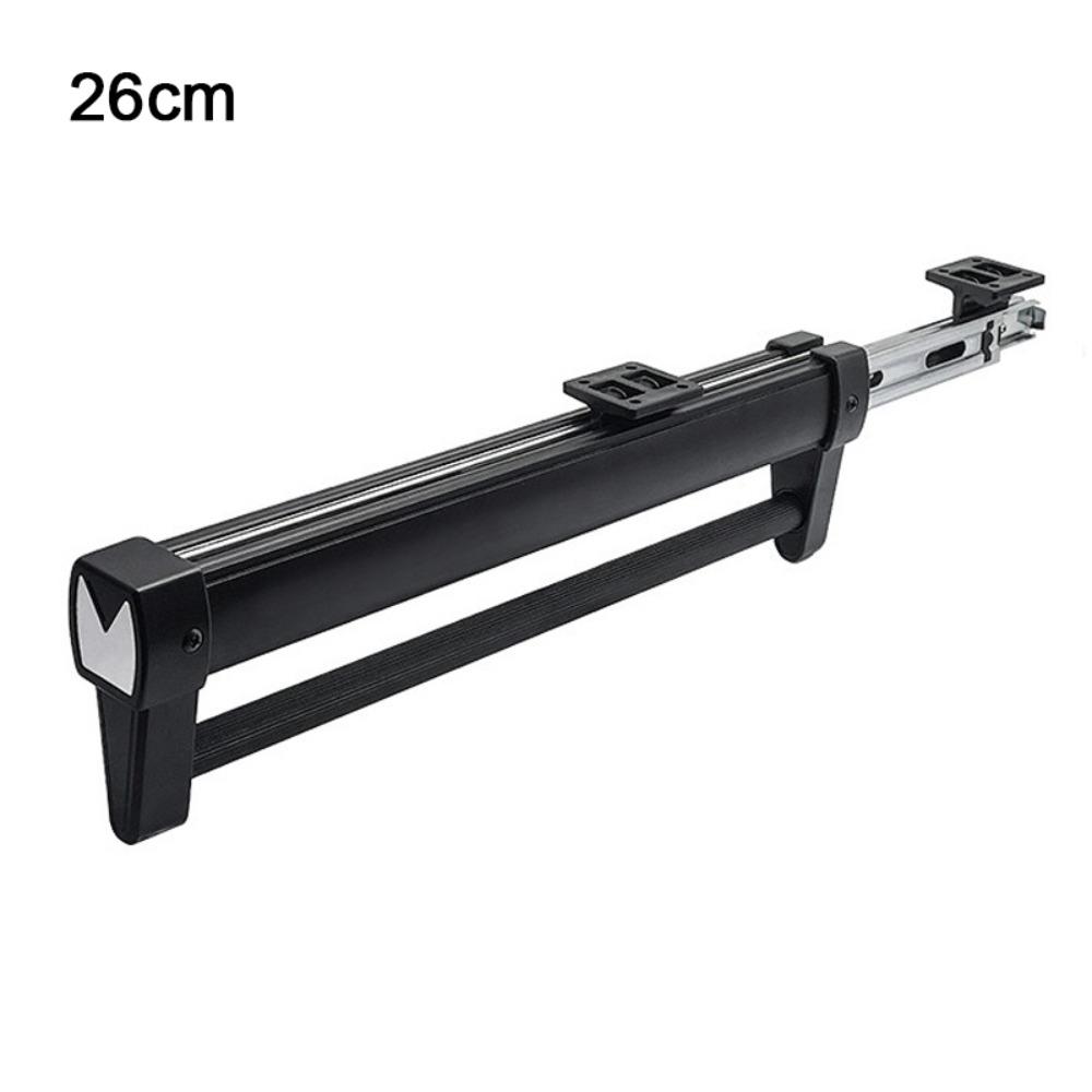 Space Saving Clothes Storage Rod Aluminum Alloy Drying Storage Rack Clothes Rail Wardrobe