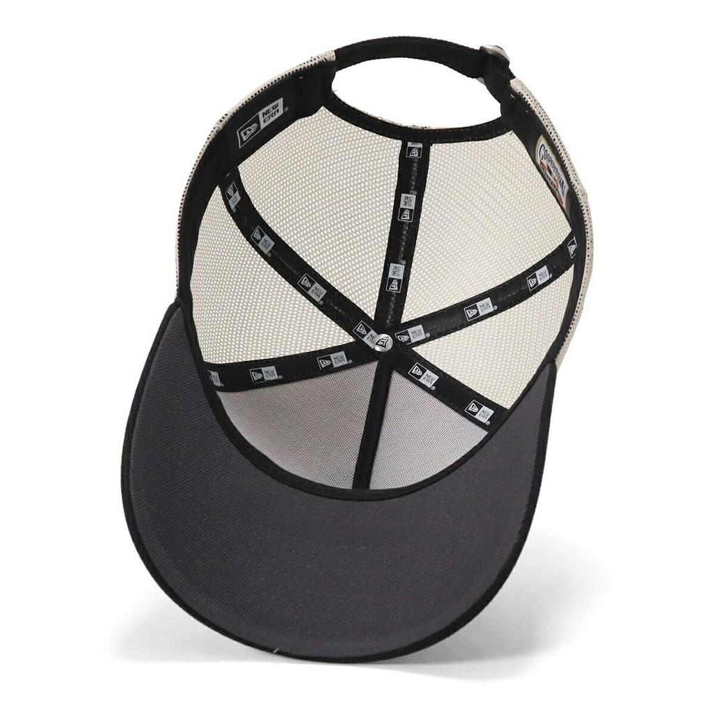 New Era 9FORTY A-Frame Trucker Mesh Kappe MLB New York Yankees Stein/Schwarz ONSPOTZ Exklusiv Einheitsgröße