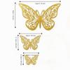 72Pcs 3 sizes Butterfly Wall Stickers Easy Cleaning 3D Butterfly Wall Decor  Home Decor