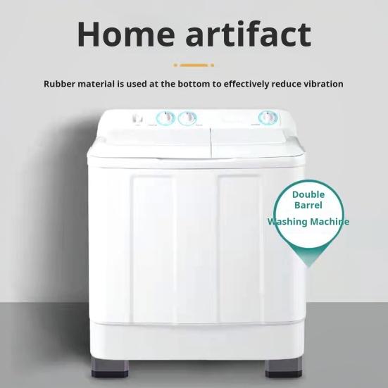 4 Piezas Elevador de Muebles Rectangular Apilable de Alta Resistencia Elevador de Cama Antideslizante Lavadora Refrigerador Escritorio Sofá Silla Pata Elevación Altura