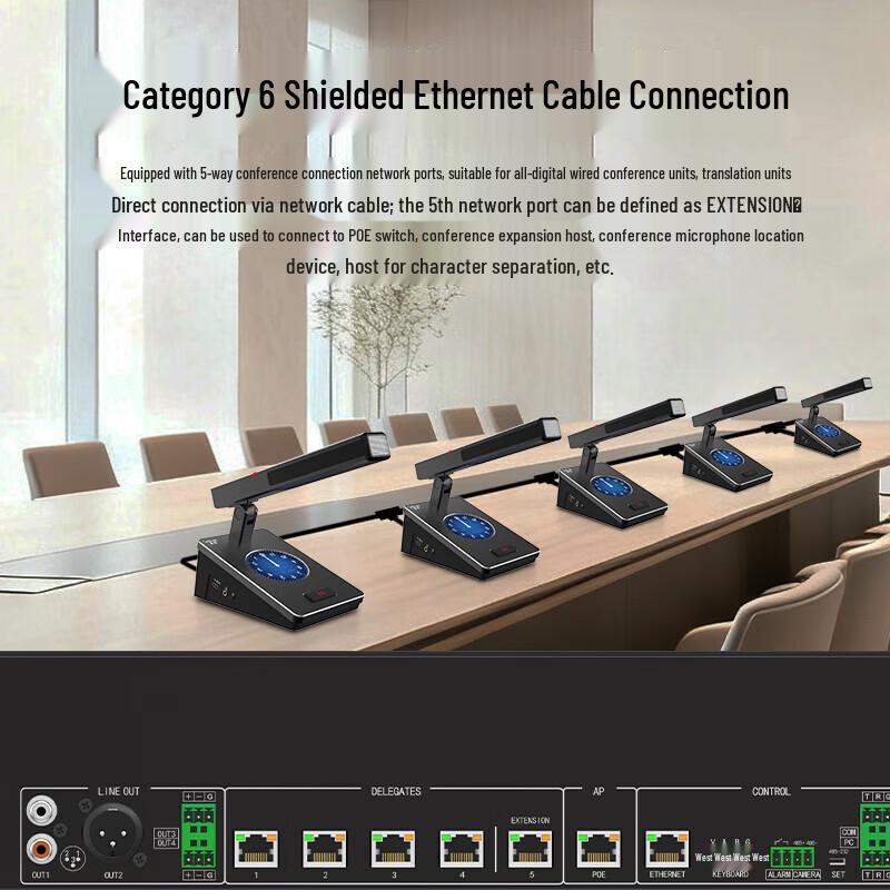 Huidu Professional Digital Conference System Host (CN Version)