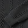Men'S Sweater Turtleneck Warm Knitted Pullover Cable Knit Sweater Men'S Top Autumn and Winter Commuting Fashion Top Casual Dating Daily