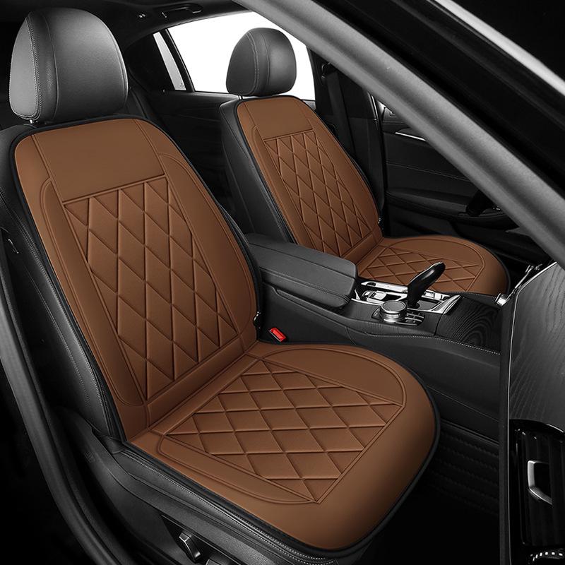 12V Electric Heated Plush Car Seat Cushion for Winter