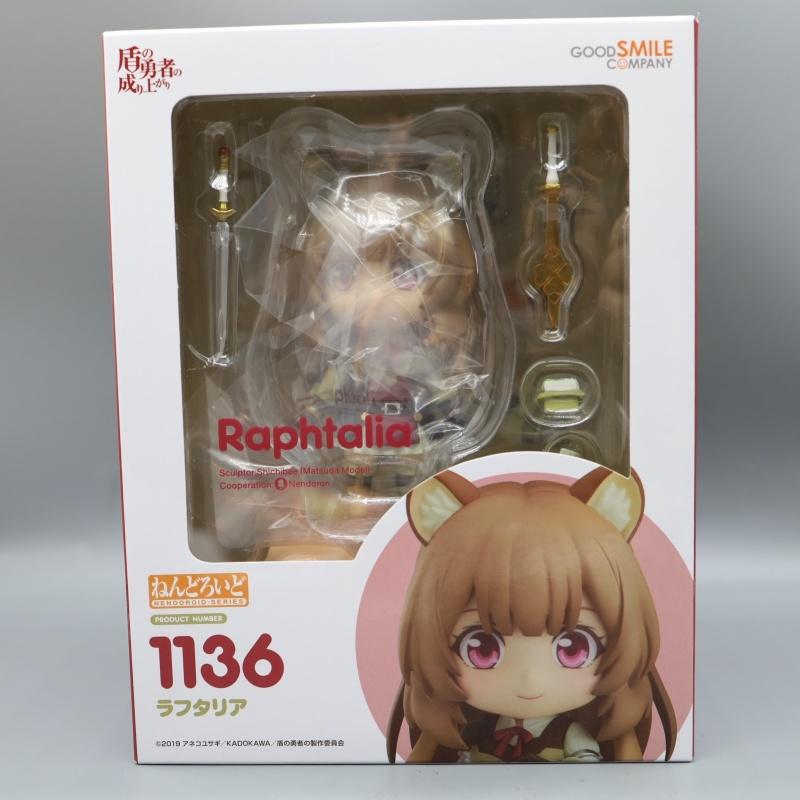 

Original The Rising of the Shield Hero Raphtalia 1136 Action Figure Anime Q-version Movable Model Collection Toys Gift