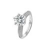Bagues Diamant Bagues Entièrement Diamantées 'S Pour Femmes Nuptiale Mariage Anneaux Ouverts Bijoux Bijoux Haut de Gamme Style Classique Bague de Doigt de Luxe