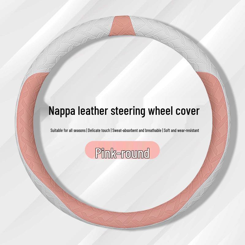 Cadillac Steering Wheel Cover for XT4, XT5, XT6, CT4, CT5, XTS, ATSL - Non-slip, All-Season Grip