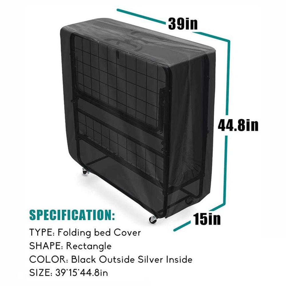 Long-lasting Outdoor Folding Bed Cover: Dustproof & Waterproof Protection Protector For Home, Office Indoor Outdoor China Mainland