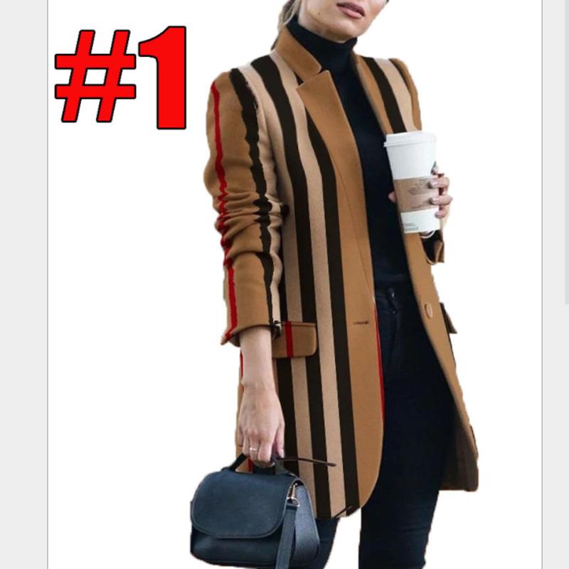 Modny damski płaszcz wełniany z klapami, swobodny, luźny, długi trencz, płaszcz jesienno-zimowy, długi płaszcz, trencz, duży