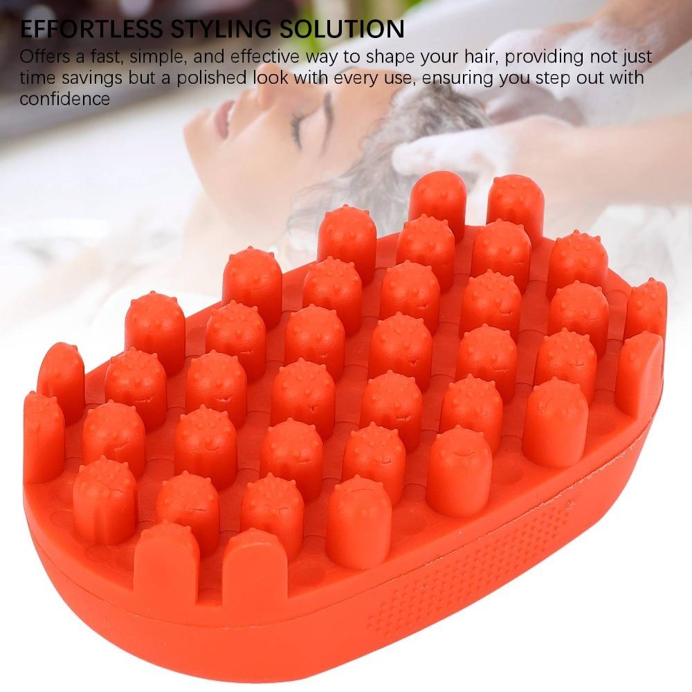Quick Easy Twist Styler Brush Professional Curling Hair Brush Twist Curl Comb  For Black Men