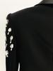 2026 High Street: Slim Fit Blazer with Beading & Rhinestones - Early Spring Collection