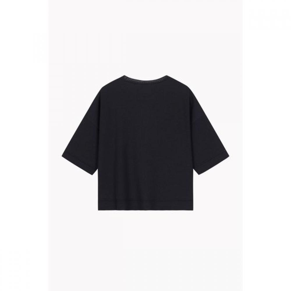 Benetton Short Sleeve Knit Bakpf3611