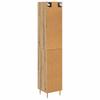 Highboard 2 pcs Artisan Oak Glass