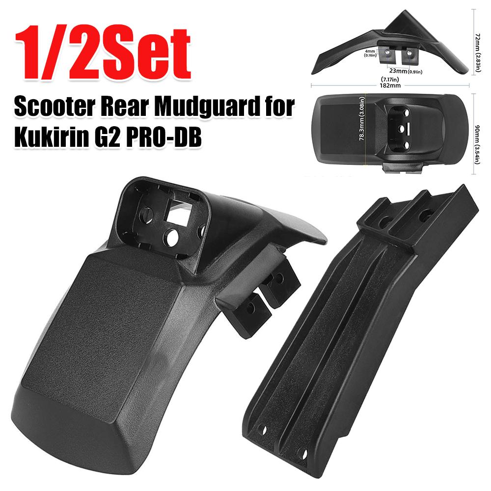 Scooter Fenders Mudguard Dustproof Scooter Mudguard Splash Proof Electric Scooter Mud Guard for Kukirin G2 Pro Accessories