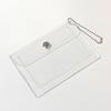 Transparent Waterproof Pvc Women Card Wallet Case Business Card Holder Men Credit Card Bag Id Card Mini Wallet Girls Coin Purse