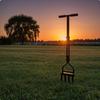 Manual Lawn Aerator Labor-Saving Coring Tool Portable for Yard Caretakers