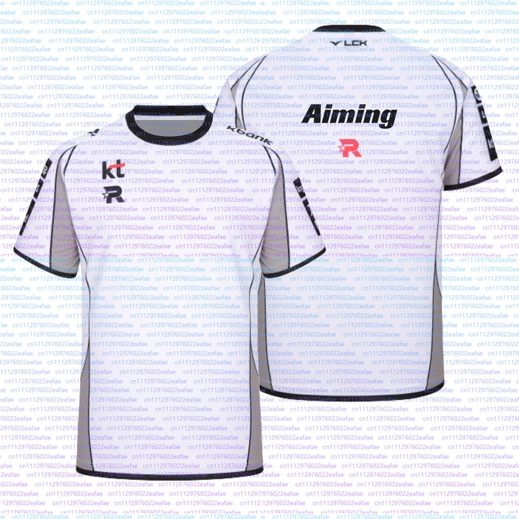 LCK Cup Bdd Team 2026 KT Rolster Fans Jersey Men's Women's Summer Breathable Crew Neck Short Sleeve Casual T-shirt Tops Tee