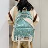 Schoolbag Korean Version of Japanese Ins Wind Backpack, Fresh, Sweet and Cute Backpack, New Large-capacity Junior and High School Student Schoolbag