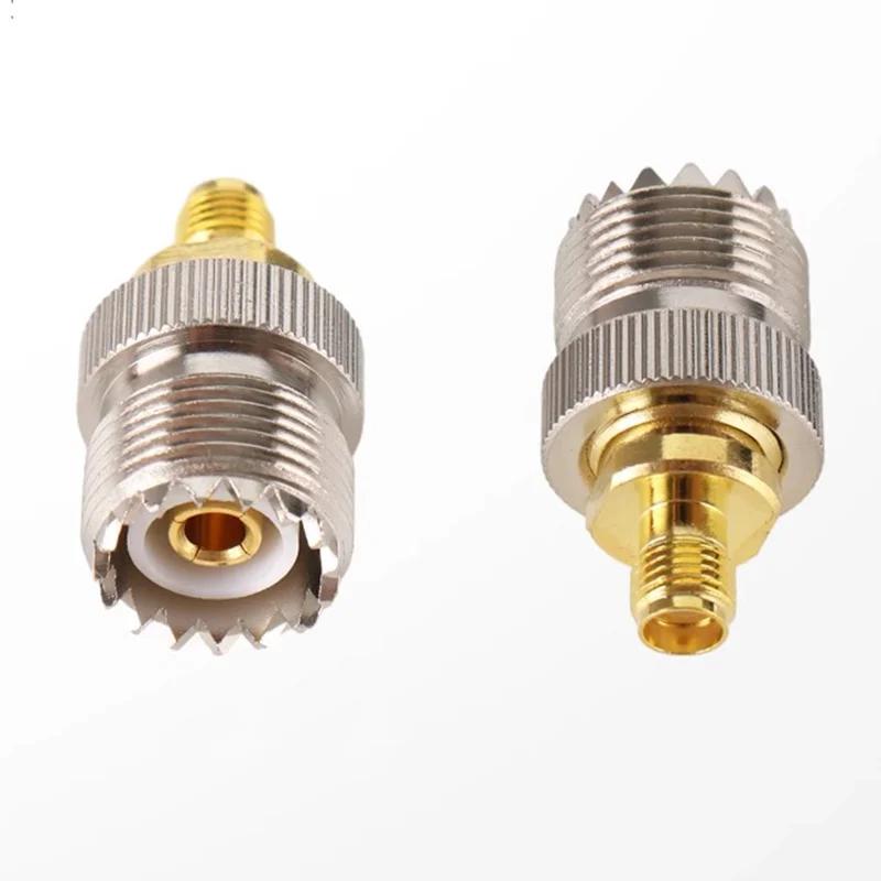 5/20/100PCS SMA Male Female To RP SMAN UHF Adapter Straight RF Coaxial Connector Brass Converter RF Adapter Connector