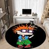 1PC Rugrats Office Round Rug, Non-slip, Soft and Durable Office Rug for Interior Decoration, Perfect for Office Yy250915119