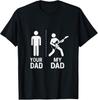 Your Dad Rock Dad Rocker Dad Rock Music Heavy Metal Rocker Gift Funny T Shirt T-Shirt Mens Kids