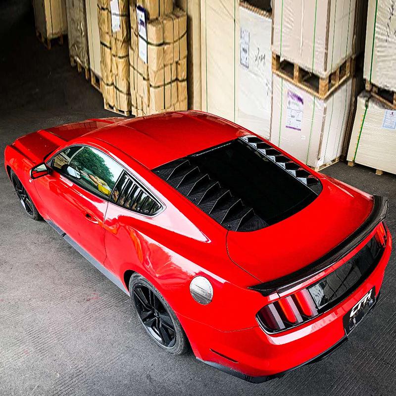 Rear Window Louvers Sunshade for 2015-2023 Ford Mustang