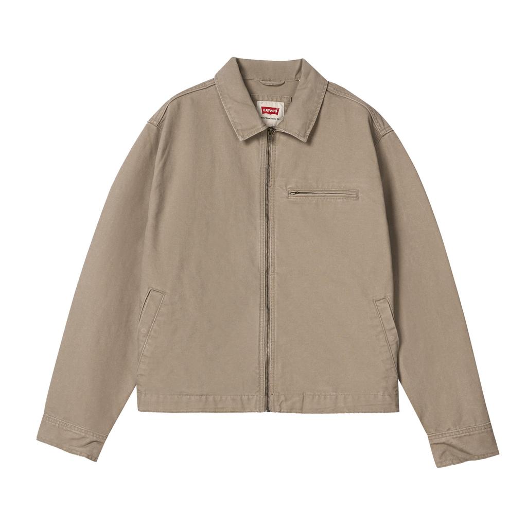 Levis Standard Vintage Minimalistisch Bequem Mode Vielseitig Freizeit Arbeitsjacke Unisex Jacken 005BL-0003