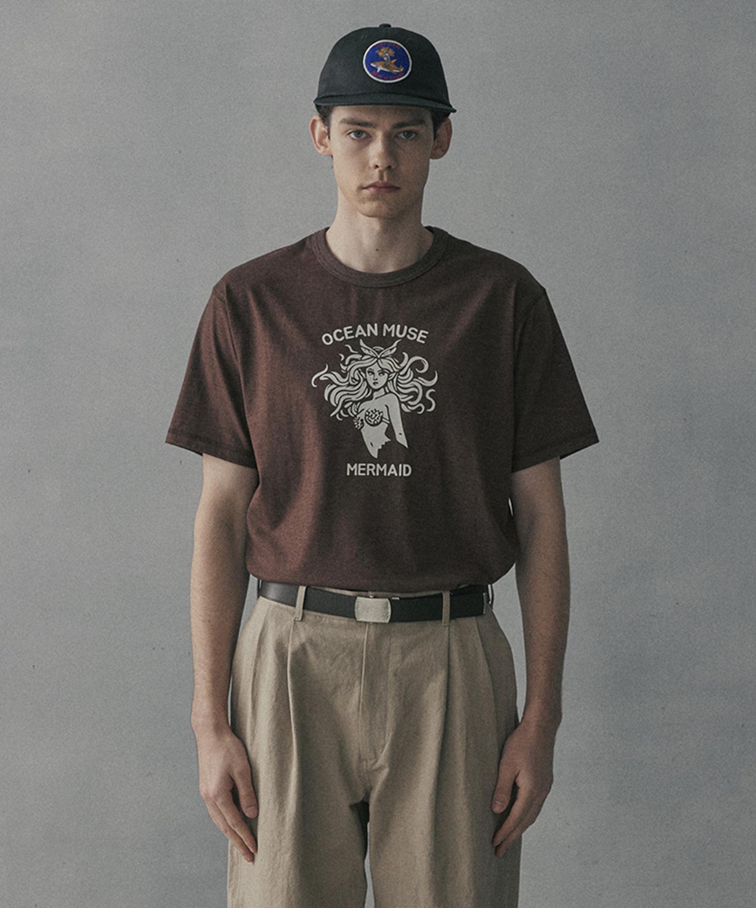 Mp Mermaid T-Shirt - Brown Note/2 Size